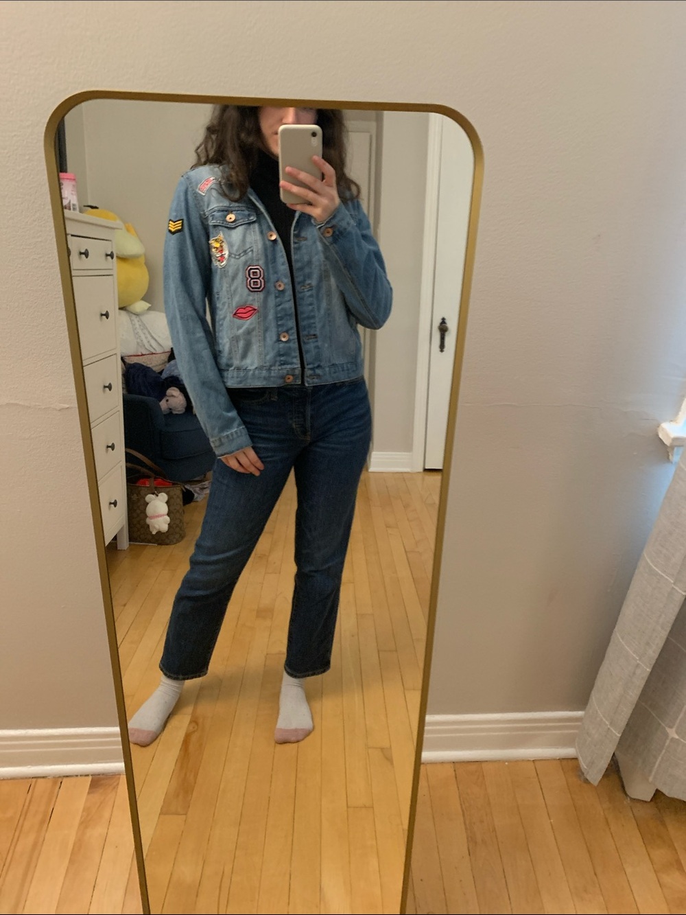 Ci Sono Patchwork Denim Jacket